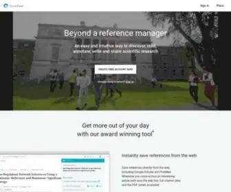 Sciwheel.com(Reference Manager & Generator) Screenshot