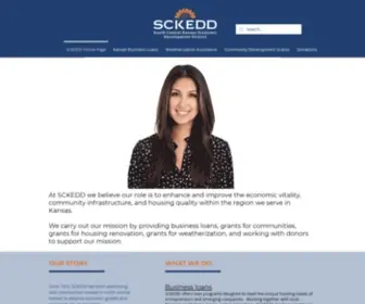 Sckedd.org(Kansas business loans) Screenshot