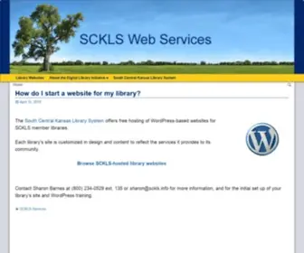 SCKLslibrary.info(SCKLS Library Web Services) Screenshot