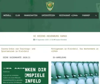 SCkriens.ch(Fussballkultur seit 1944) Screenshot