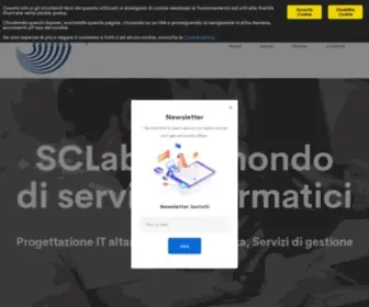 Sclab.ch(Un mondo di servizi informatici) Screenshot