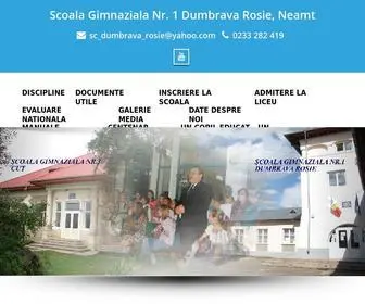 SCLDR.ro(ȘCOALA GIMNAZIALĂ NR.1 com) Screenshot