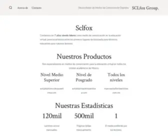 SClfox.com(SCLfox Group) Screenshot