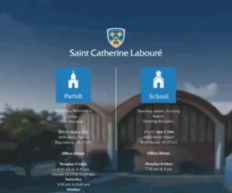 SCLHBG.org(Saint Catherine Labouré) Screenshot