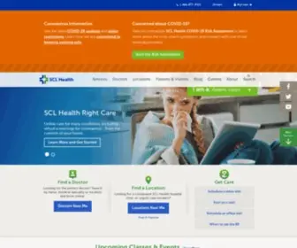 SCLHS.net(SCL Health) Screenshot