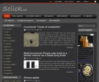 Sclick.net(Gadgets news and reviews) Screenshot
