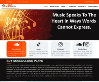 Sclikes.com(Buy SoundCloud Plays) Screenshot