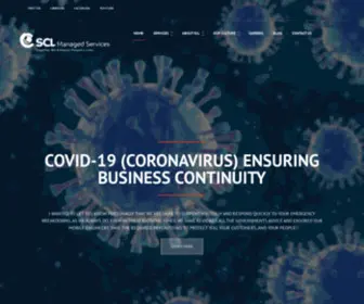 SClmanagedservices.com(SCL Manged Services) Screenshot
