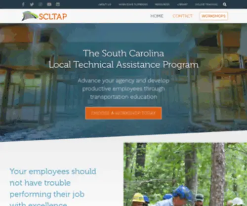 SCltap.org(South Carolina LTAP Center) Screenshot