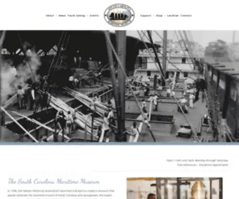 Scmaritimemuseum.org(South Carolina Maritime Museum) Screenshot