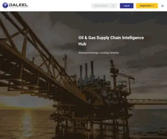 SCmdaleel.com(Oil & Gas Supply Chain Management Portal) Screenshot