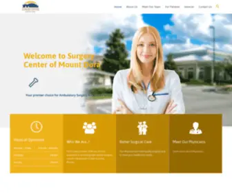 SCMDflorida.com(The Surgery Center of Mount Dora) Screenshot