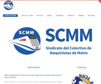 SCMDM.com(Sindicato del Colectivo de Maquinistas de Metro) Screenshot