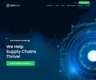 SCmdojo.com(Supply Chain Knowledge and Solutions for Everyone) Screenshot