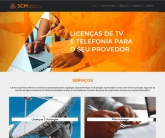 Scmengenharia.com.br(SCM) Screenshot