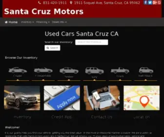 Scmotorsca.com(Used Cars for sale in Santa Cruz CA) Screenshot