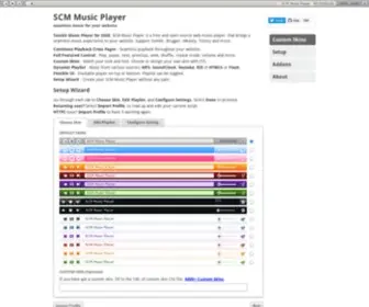 SCMplayer.net(SCM Music Player) Screenshot
