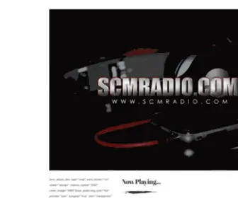 SCmradio.com(SCM RADIO) Screenshot