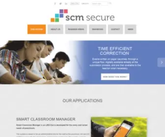 SCmsecure.com(SCM Secure) Screenshot