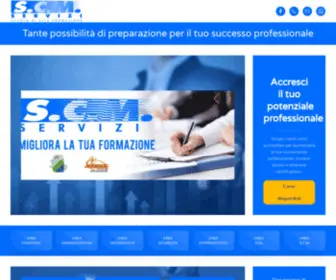 SCmservizi.com(SCM SERVIZI SRL è un'Agenzia Formativa di Lanciano (Chieti)) Screenshot