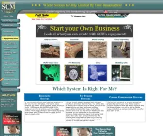 SCMSYsteminc.com(Gunstock Engraving) Screenshot