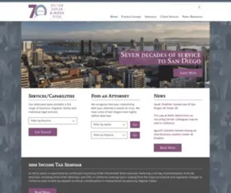 SCMV.com(Seltzer Caplan McMahon Vitek) Screenshot