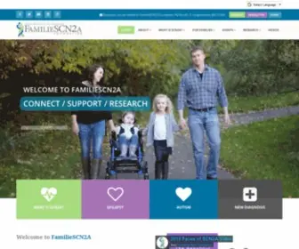 SCN2A.org(FamilieSCN2A Foundation) Screenshot