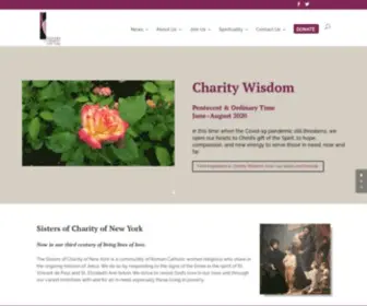 SCNY.org(Sisters of Charity) Screenshot