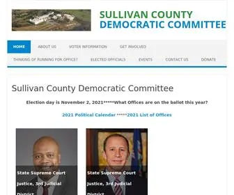 SCNYDC.org(Sullivan County Democratic Committee) Screenshot