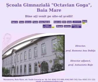 Scoalagogabm.ro(Coala Gimnazial) Screenshot