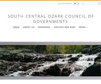 Scocog.org(SOUTH CENTRAL OZARK COUNCIL OF GOVERNMENTS) Screenshot