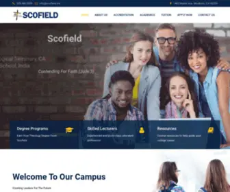 Scofield.me(Graduate School & Theological Seminary) Screenshot