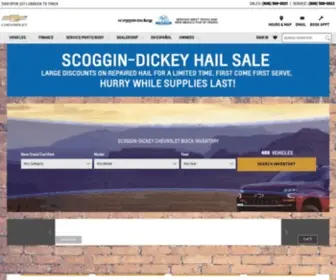 Scoggindickey.com(Scoggin-Dickey Chevrolet Buick) Screenshot