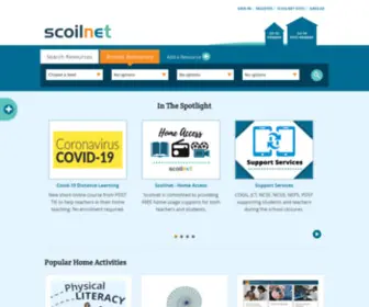 Scoilnet.com(Home) Screenshot