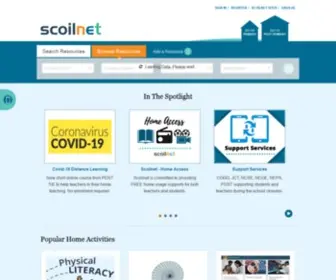 Scoilnet.ie(Home) Screenshot