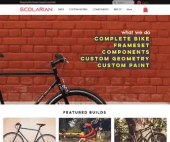 Scolarian.com(Scolarian Bikes) Screenshot