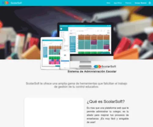 Scolarsoft.com(Sistema de Control Escolar) Screenshot