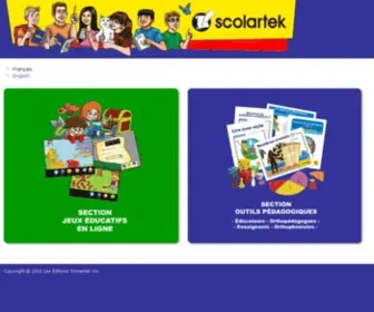 Scolartek.com(Les) Screenshot