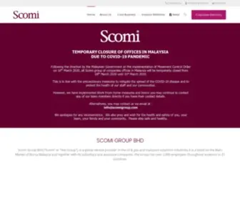 Scomigroup.com.my(Service Provider in The Oil & Gas) Screenshot