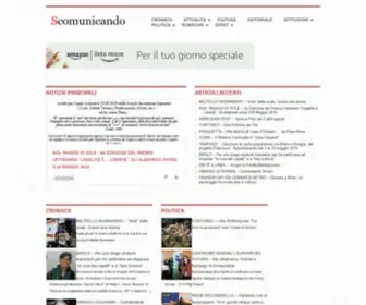 Scomunicando.it(Homepage) Screenshot