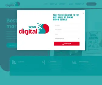 Scondigital.com(Web Development and Digital Marketing Agency) Screenshot