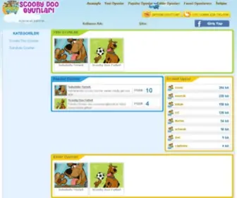 Scoobydoooyunlari.com(Oyunları) Screenshot