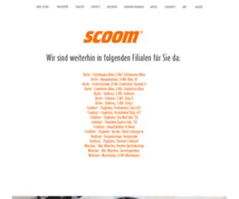 Scoom.de(Frische, gesunde Snacks &amp; Bio-Fairtrade Kaffeespezialit) Screenshot