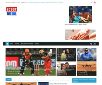 Scoopadda.com(Scoop Adda) Screenshot