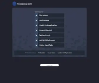 Scoopcoop.com(scoopcoop) Screenshot