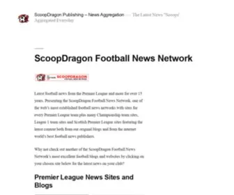 Scoopdragonpublishing.com(News Aggregation) Screenshot