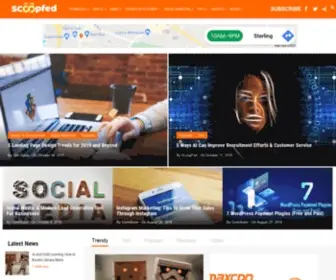 Scoopfed.com(Tech News) Screenshot