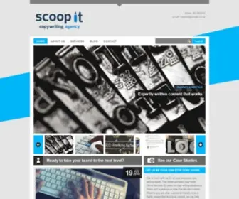 Scoopit.co.nz(Content Writing NZ) Screenshot