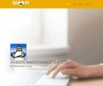 Scoopy.us(Website Maintenance Services) Screenshot