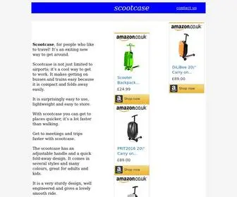 Scootcase.com(scootcase) Screenshot